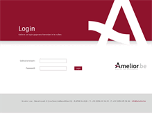 Tablet Screenshot of campus.amelior.be